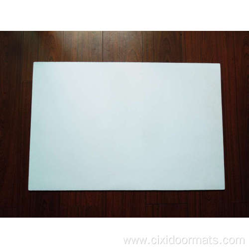 OEM wholesale natural rubber blank sublimation door mat